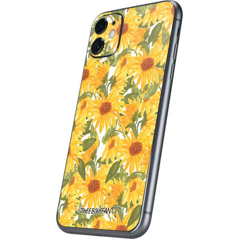 Bouffants and Broken Hearts Sunflowers iPhone 11 Skin